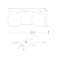 Brembo Front Brake Pads Set P83154N