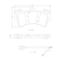 Brembo Front Brake Pads Set P85065N