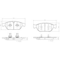 Brembo Front Brake Pads Set P85127N