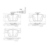Brembo Rear Brake Pads Set P85162N