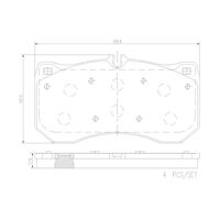 Brembo Front Brake Pads Set P85175N