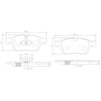 Brembo Front Brake Pads Set P86026N
