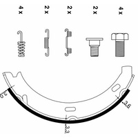 OEM Handbrake Shoe Kit A2104200320