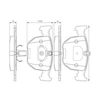 OEM Front Pads 34111165227