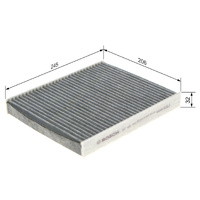 Genuine Bosch Cabin Filter R2315