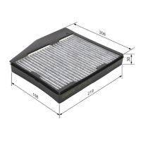 Bosch Cabin Filter R2365