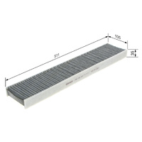 Genuine Bosch Cabin Filter R2373