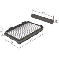 Genuine Bosch Cabin Filter R2401