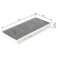 Genuine Bosch Cabin Filter R2412