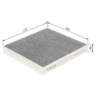 Genuine Bosch Cabin Filter R2416