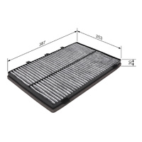 Bosch Cabin Filter R2482