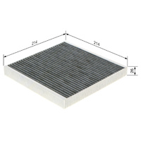 Bosch Cabin Filter R2499