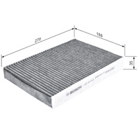 Bosch Cabin Filter R2549