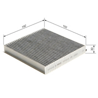 Genuine Bosch Cabin Filter R2568