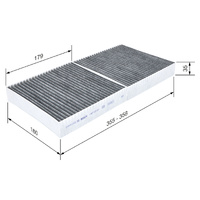 Bosch Cabin Filter R2571
