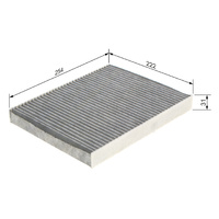 Genuine Bosch Cabin Filter R5596