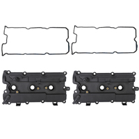 2 x Valve Rocker Tappet Cover With Gasket+ PCV Fit For Nissan Altima Maxima Murano 3.5L