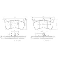 Brembo Front Brake Pads Set P99009N