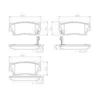 Brembo Front Brake Pads Set P79006N
