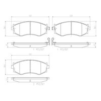 Brembo Front Brake Pads Set P30002N