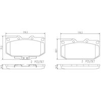 Brembo Front Brake Pads Set P56025N