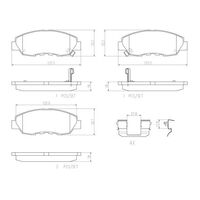 Brembo Front Brake Pads Set P28042N