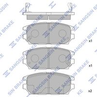 HiQ Rear Brake Pads Set SP1069