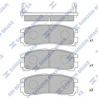 HiQ Rear Brake Pads Set SP1046-R