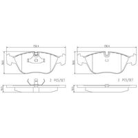 Brembo Front Brake Pads Set P86013N