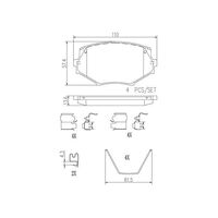 Brembo Front Brake Pads Set P49020N