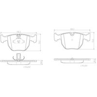 Brembo Front Brake Pads Set P06021N