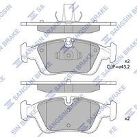 HiQ Front Brake Pads Set SP1388