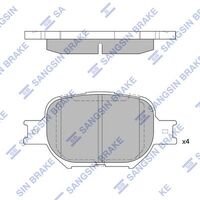 HiQ Front Brake Pads Set SP1272