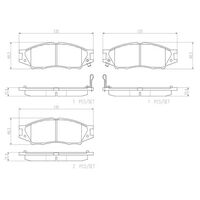 Brembo Front Brake Pads Set P56083N