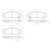 Brembo Front Brake Pads Set P99018N