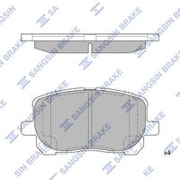 HiQ Front Brake Pads Set SP1373