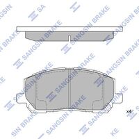 HiQ Front Brake Pads Set SP1384