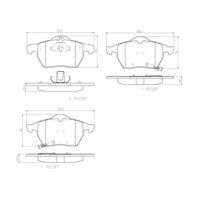 Brembo Front Brake Pads Set P59048N