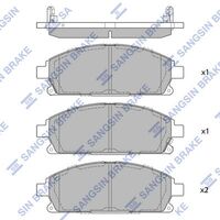 HiQ Front Brake Pads Set SP1365