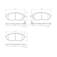 Brembo Front Brake Pads Set P10007N