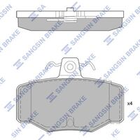 HiQ Rear Brake Pads Set SP1741