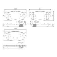 Brembo Front Brake Pads Set P30026N