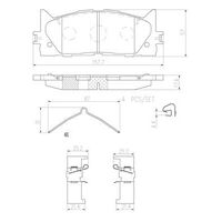Brembo Front Brake Pads Set P83117N