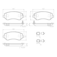 Brembo Front Brake Pads Set P37007N