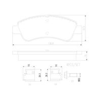 Brembo Front Brake Pads Set P61066N