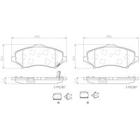 Brembo Front Brake Pads Set P11022N