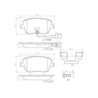 Brembo Front Brake Pads Set P85077N