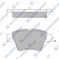 HiQ Rear Brake Pads Set SP2153