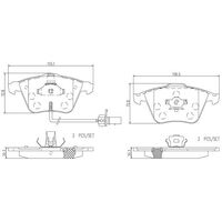 Brembo Front Brake Pads Set P85084N