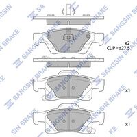 HiQ Rear Brake Pads Set SP1946